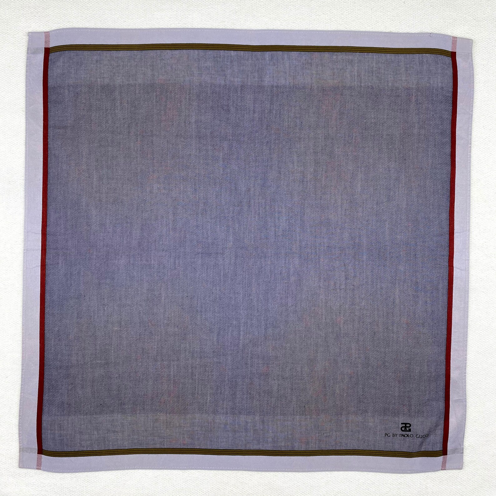 PAOLO GUCCI Bandana pañuelo cuello pañuelo bufanda clásico Etsy España