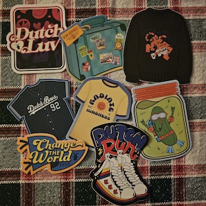 2026/2025 Dutch Bros Stickers & Stuff