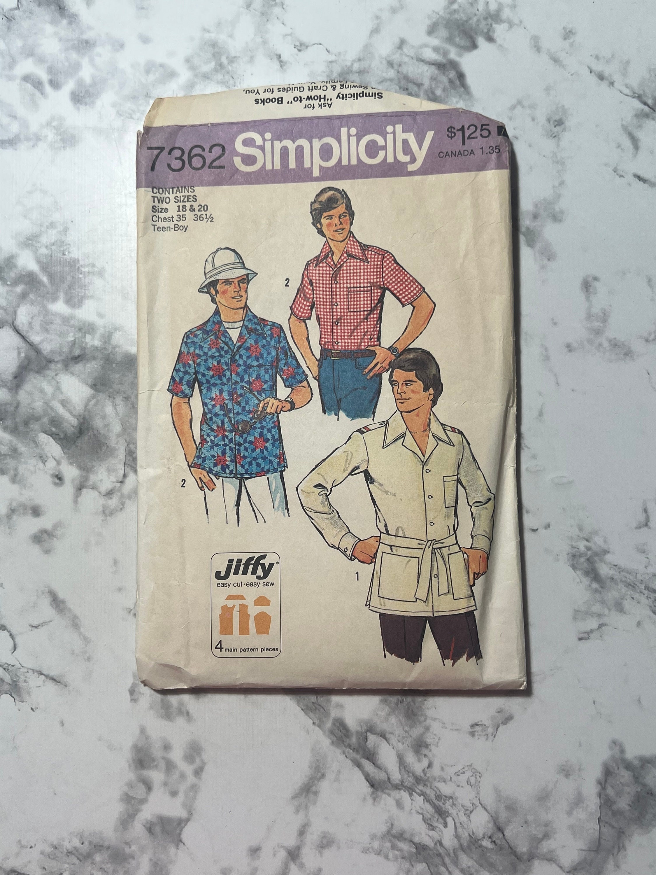 70'S Arrow short sleeve check shirt, men's M, vintage