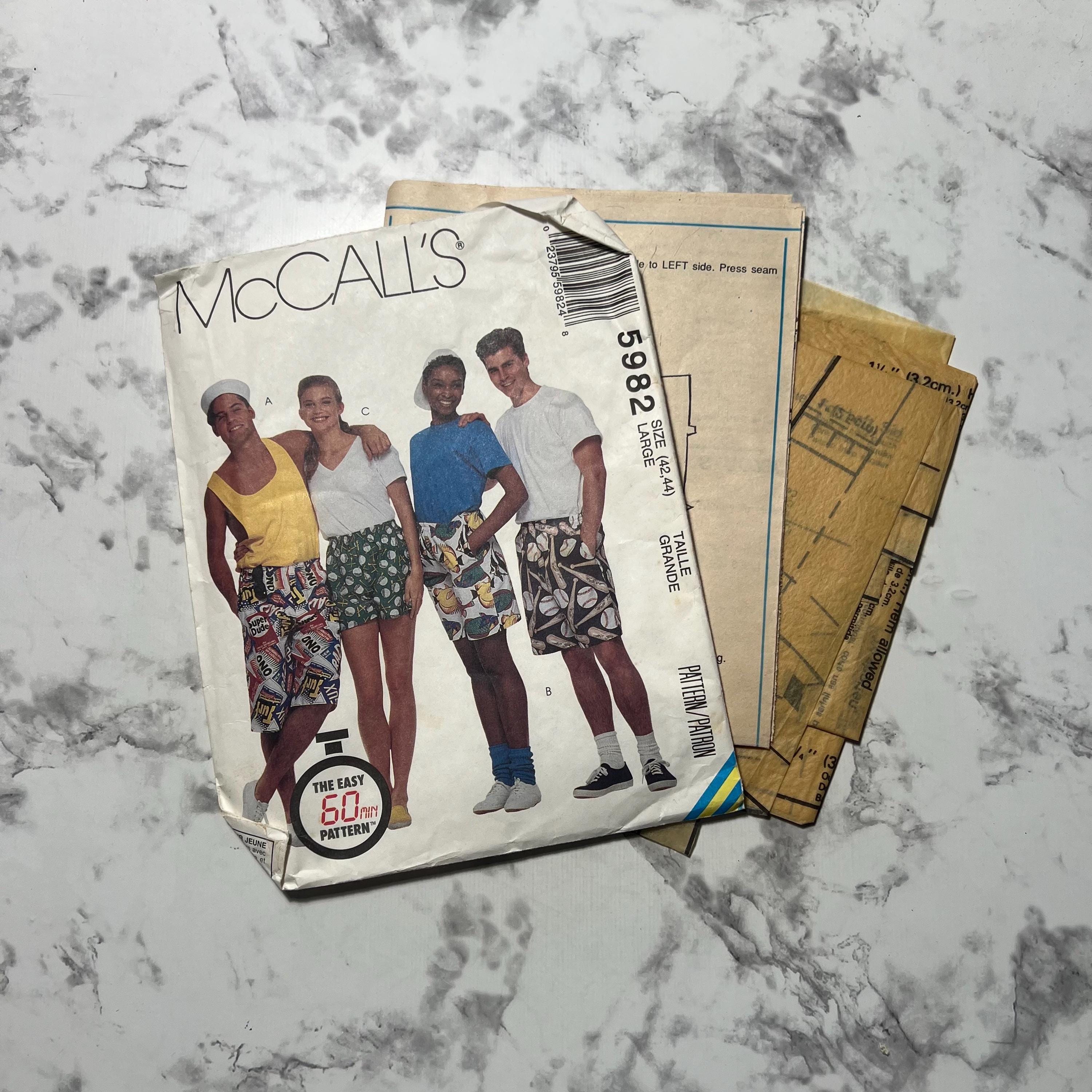 90年代風 簡単60分パターン、ミセス、メンズ、ティーンボーイズ用