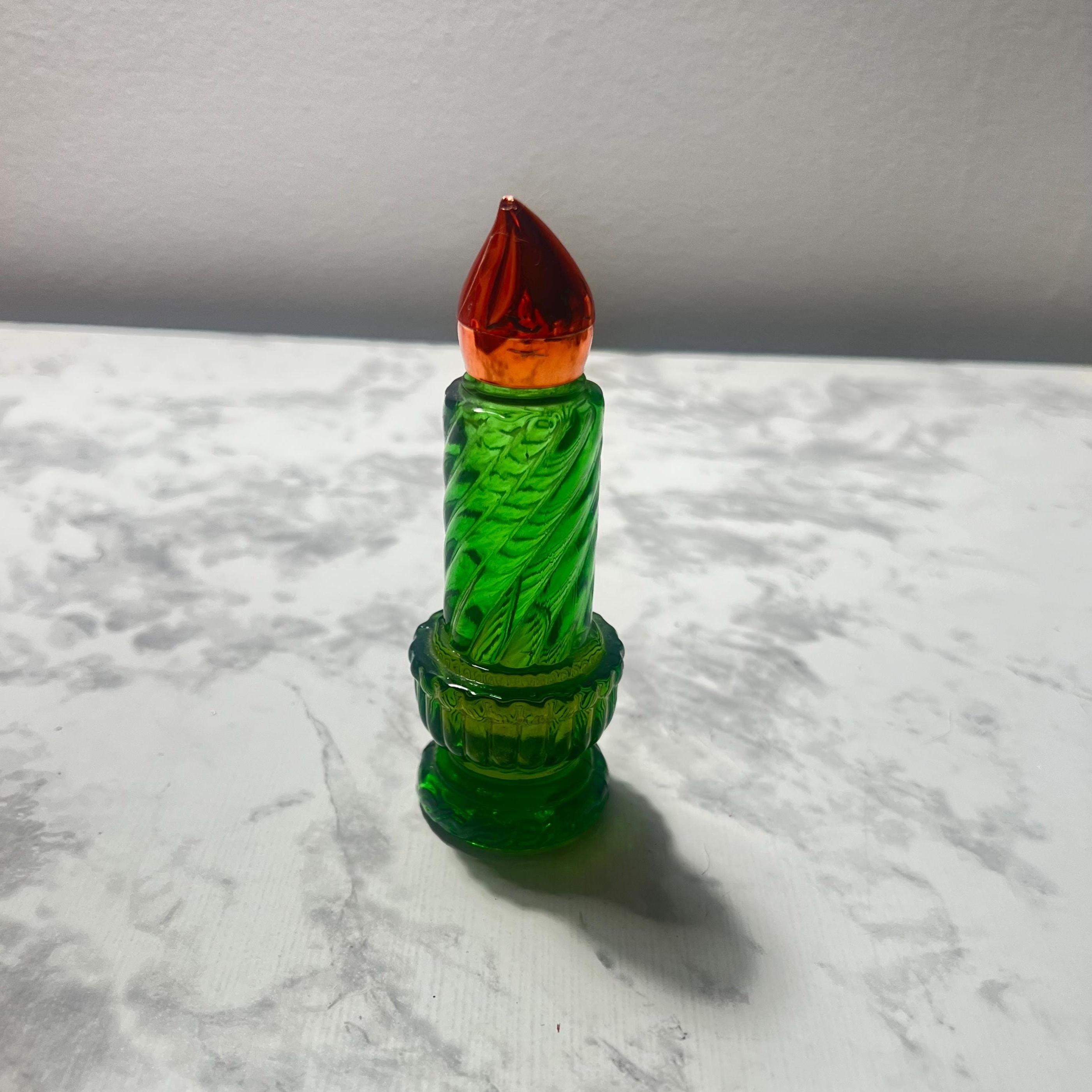 Vintage Avon Collectible Christmas Candle Sweet Honesty Cologne