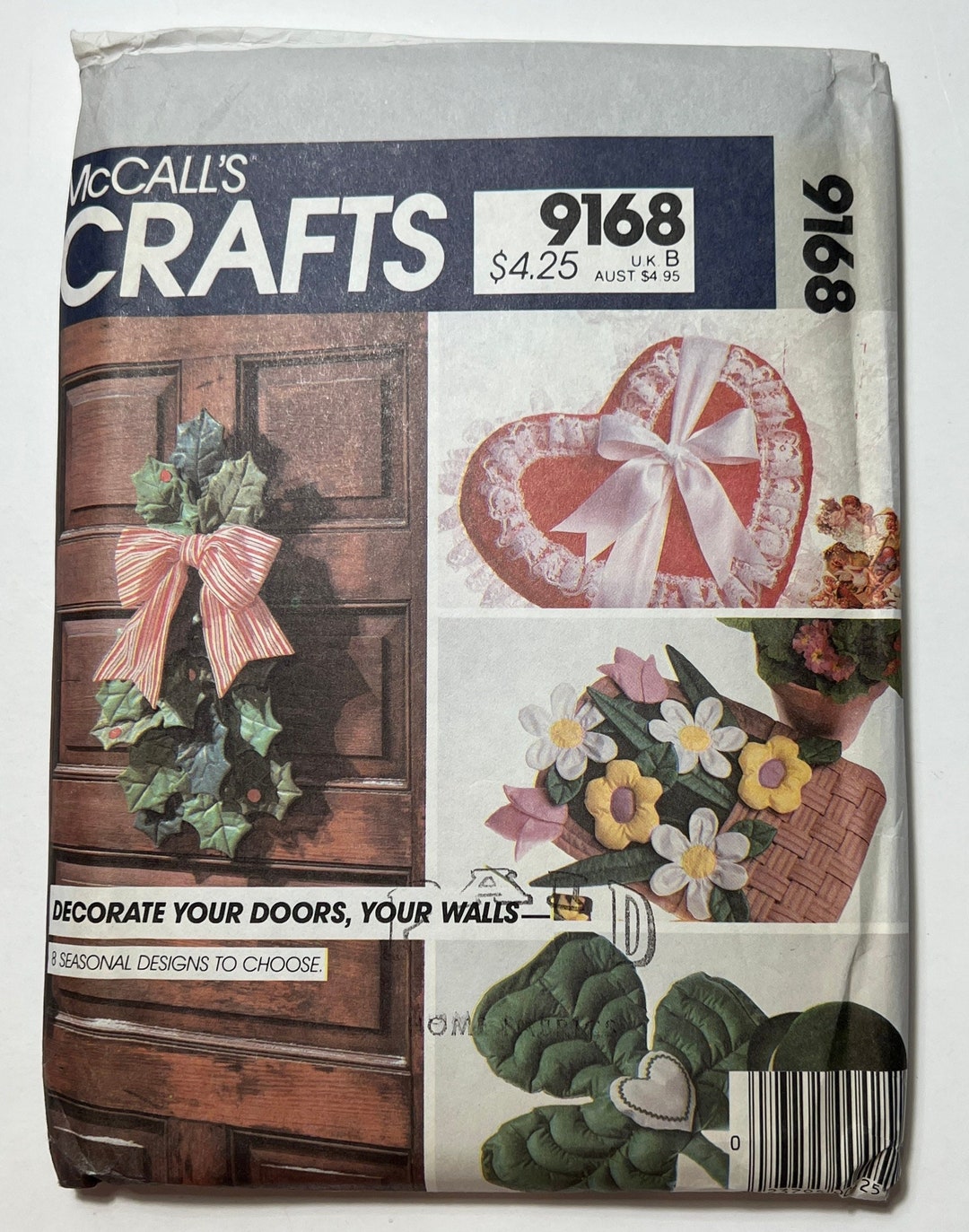 80s Door or Wall Decor Pattern, Seasonal Decor Pattern, Decor for Many ...