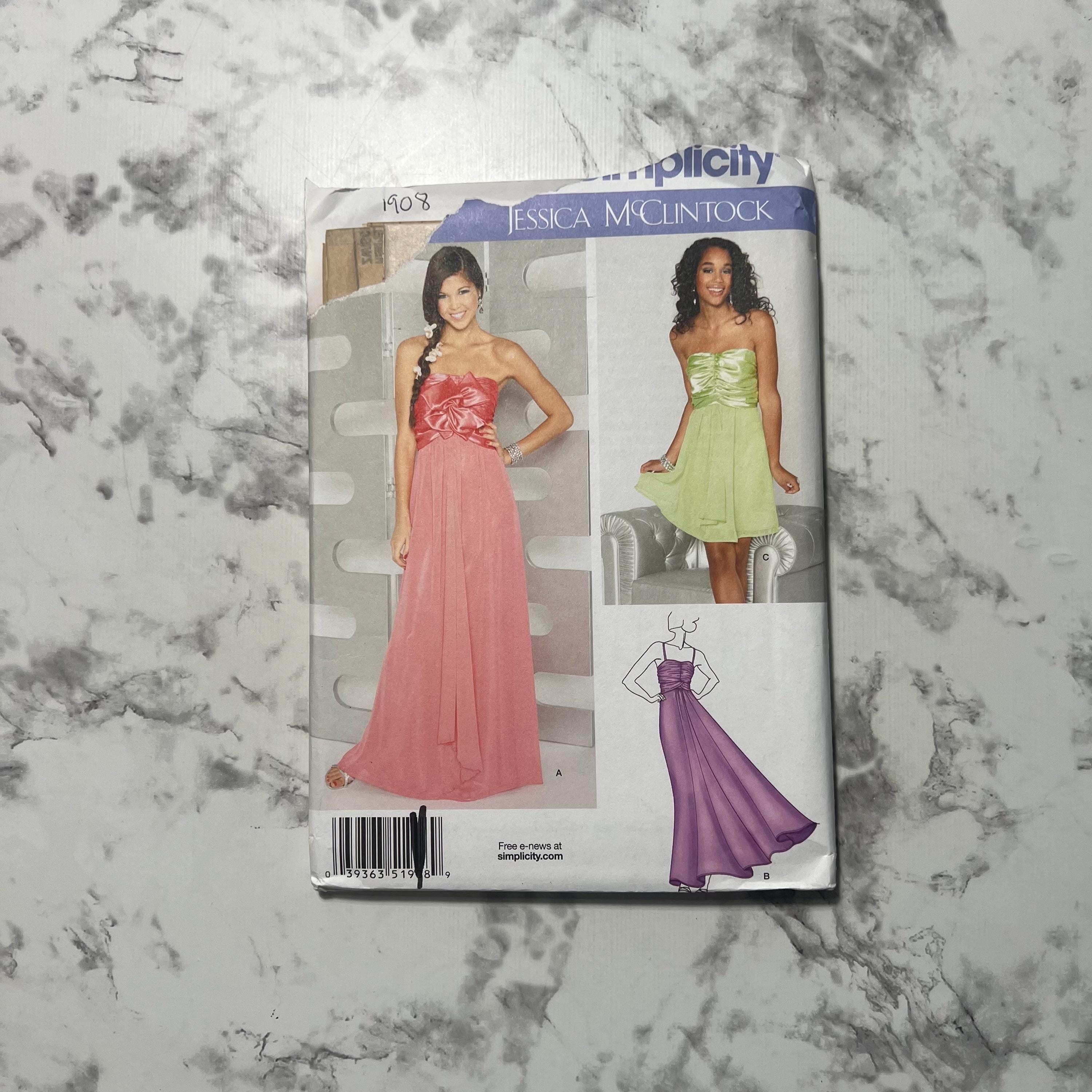 Jessica Mcclintock Misses' Special Occassion Dress Pattern in 2