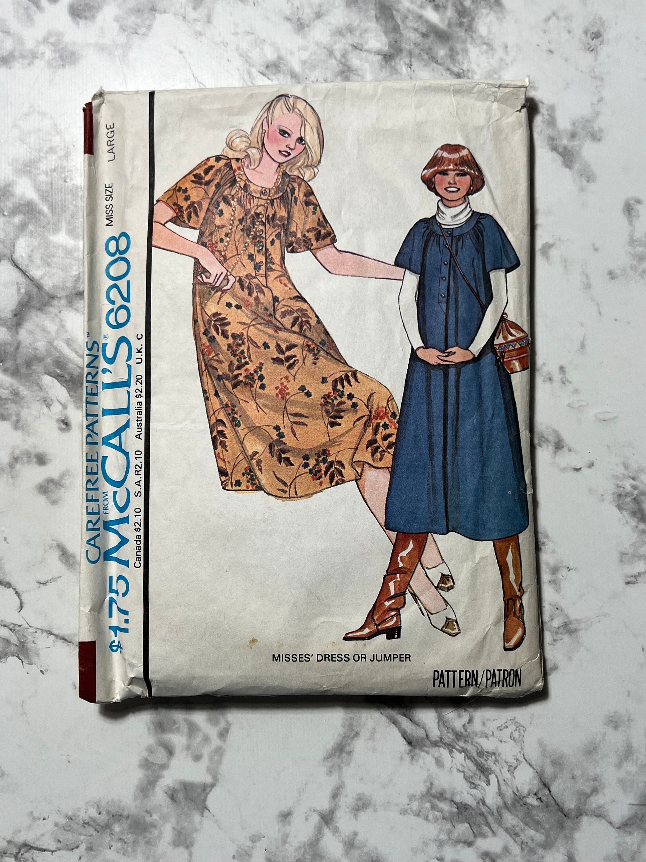 70s Casual Dress - Etsy