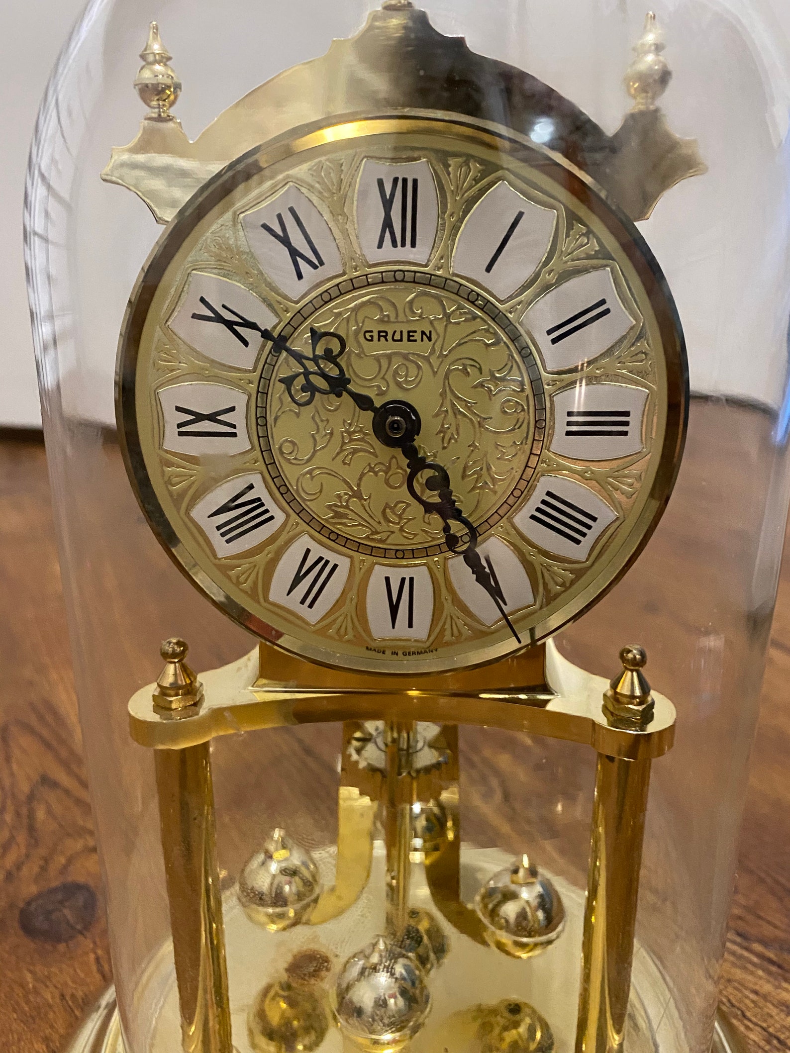 Rare Vintage Gruen Clock Etsy Canada