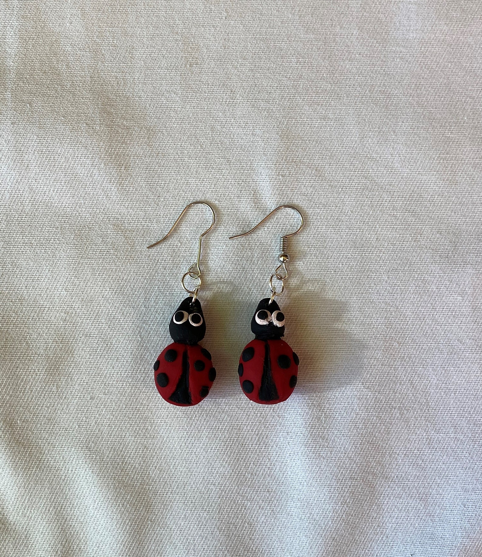 Ladybug Earrings Etsy