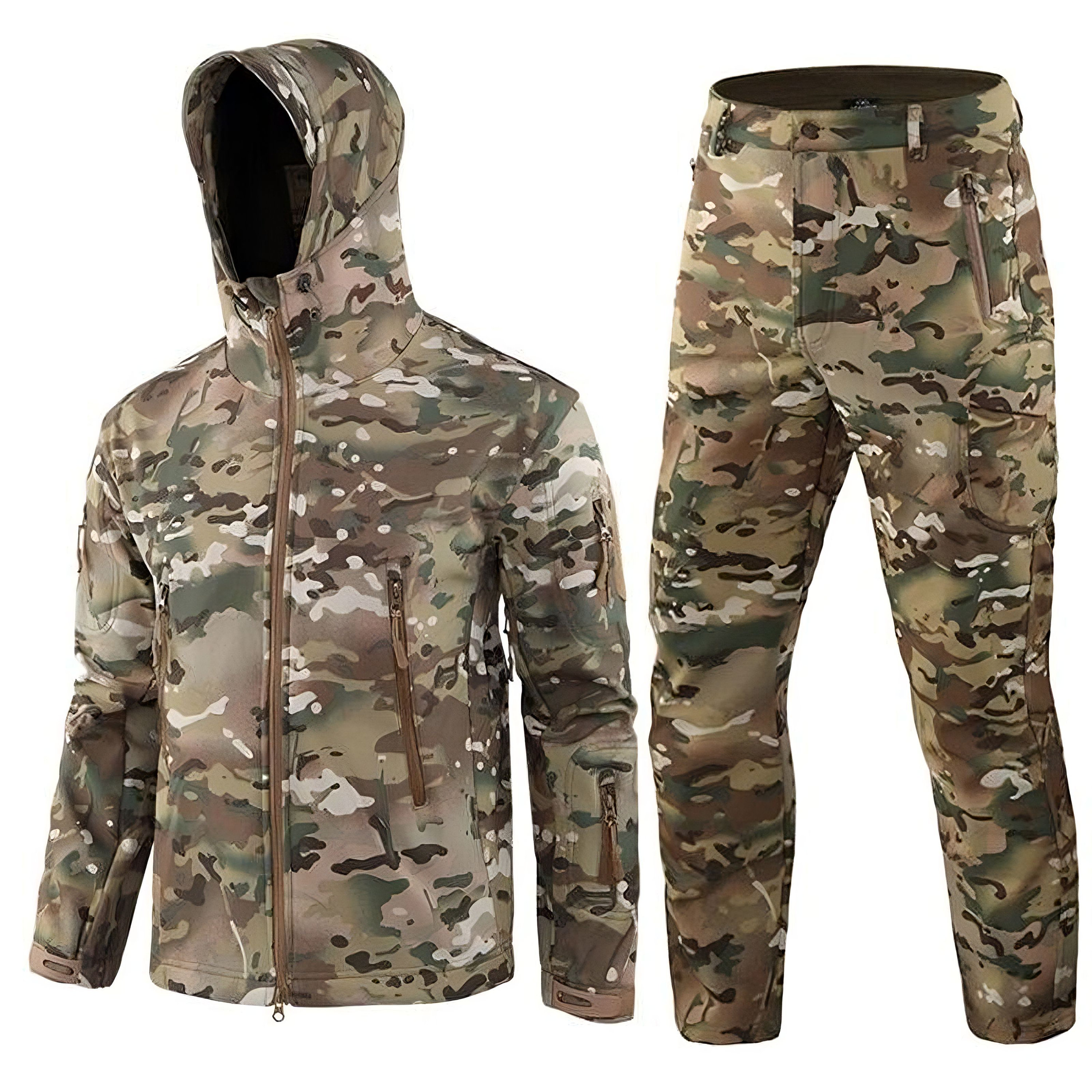 Ткань Софтшелл Камуфляж Купить