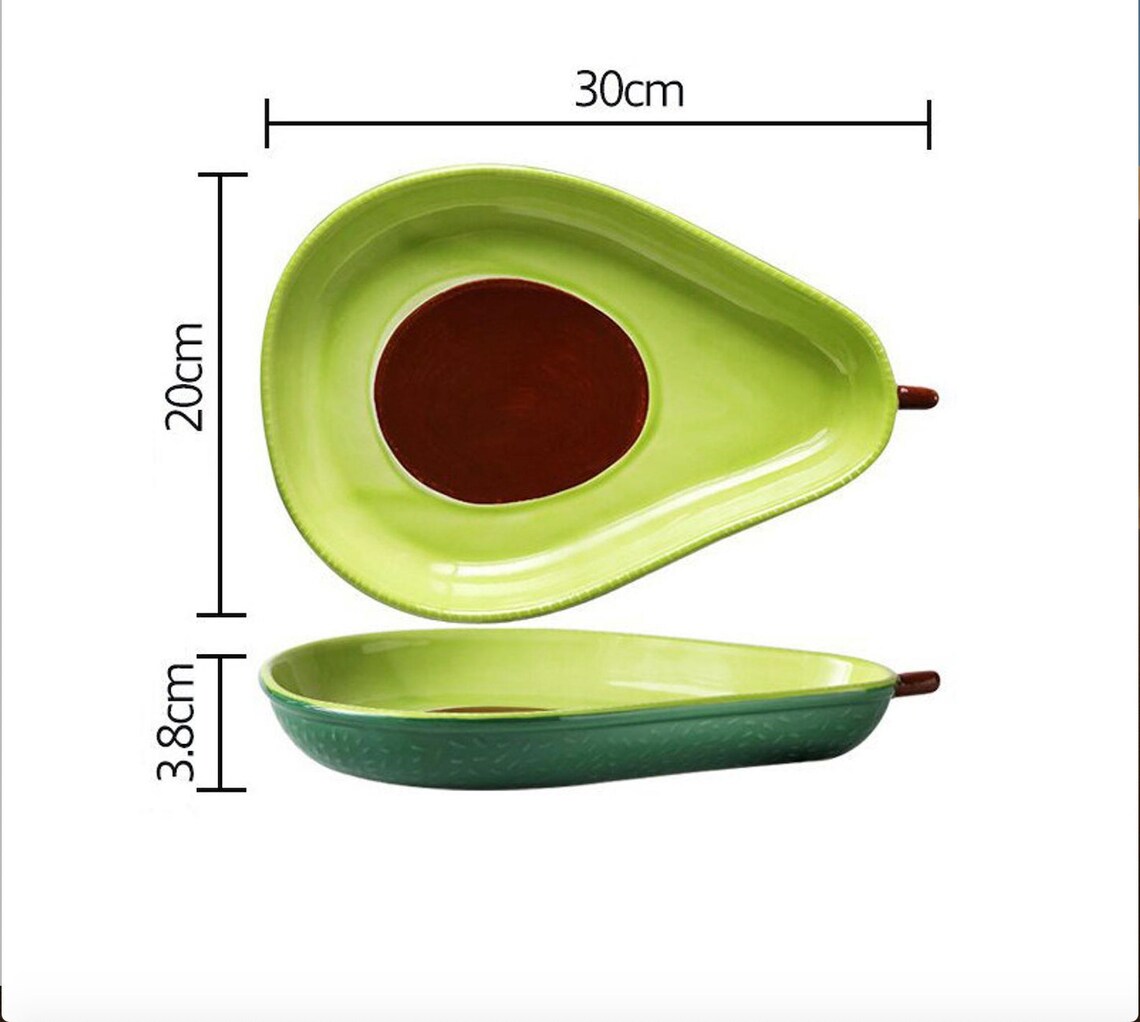 Ceramic Dinnerware Set Avocado Bowl Set Salad Bowl Set Etsy