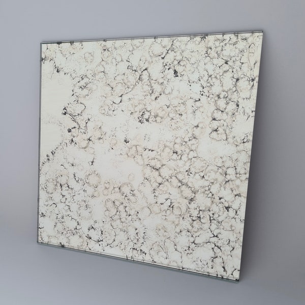 Gold Vein Mirror Tiles Etsy