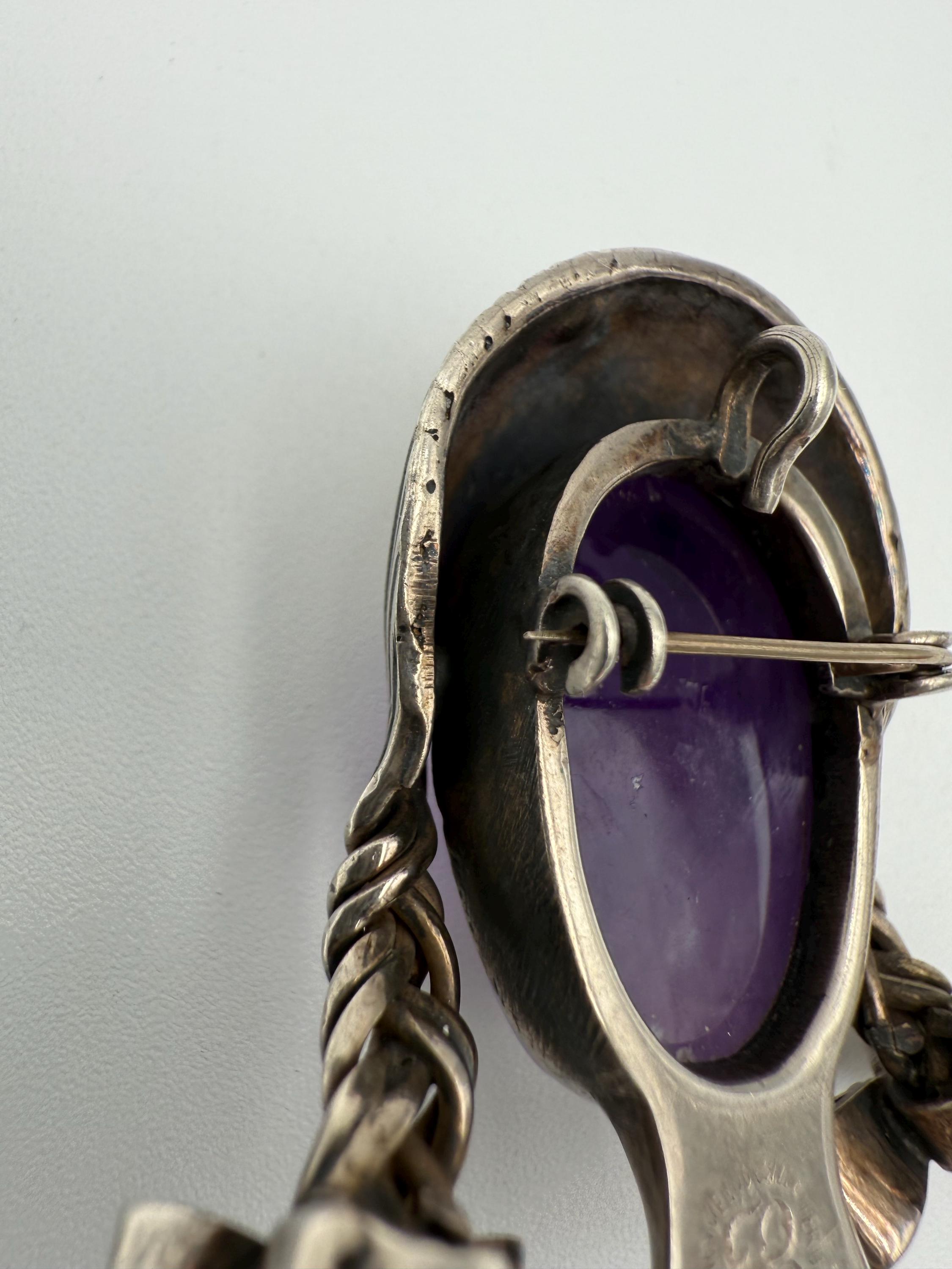 ヴィンテージ ロス・バレステロス メキシコ産アメジスト ガール