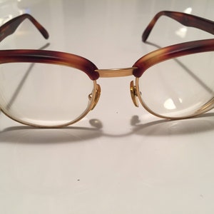 Vintage bolle faux tortoise shell glasses handmade in france