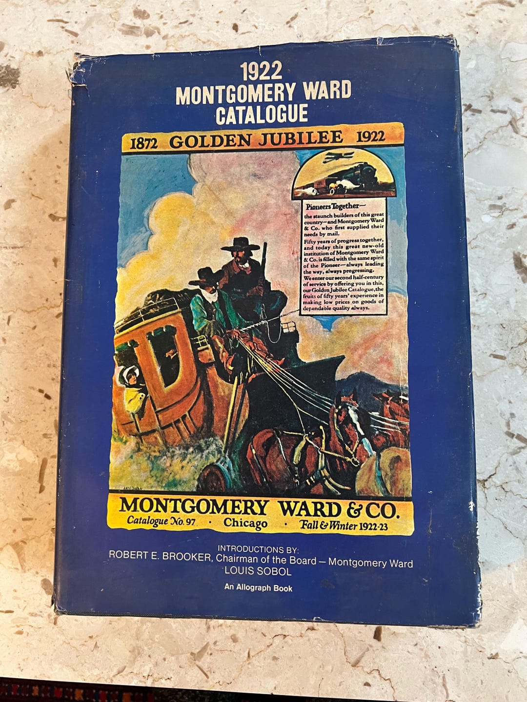 Vintage 1969 Edition of the Montgomery Ward 1922 Golden Jubilee 1872
