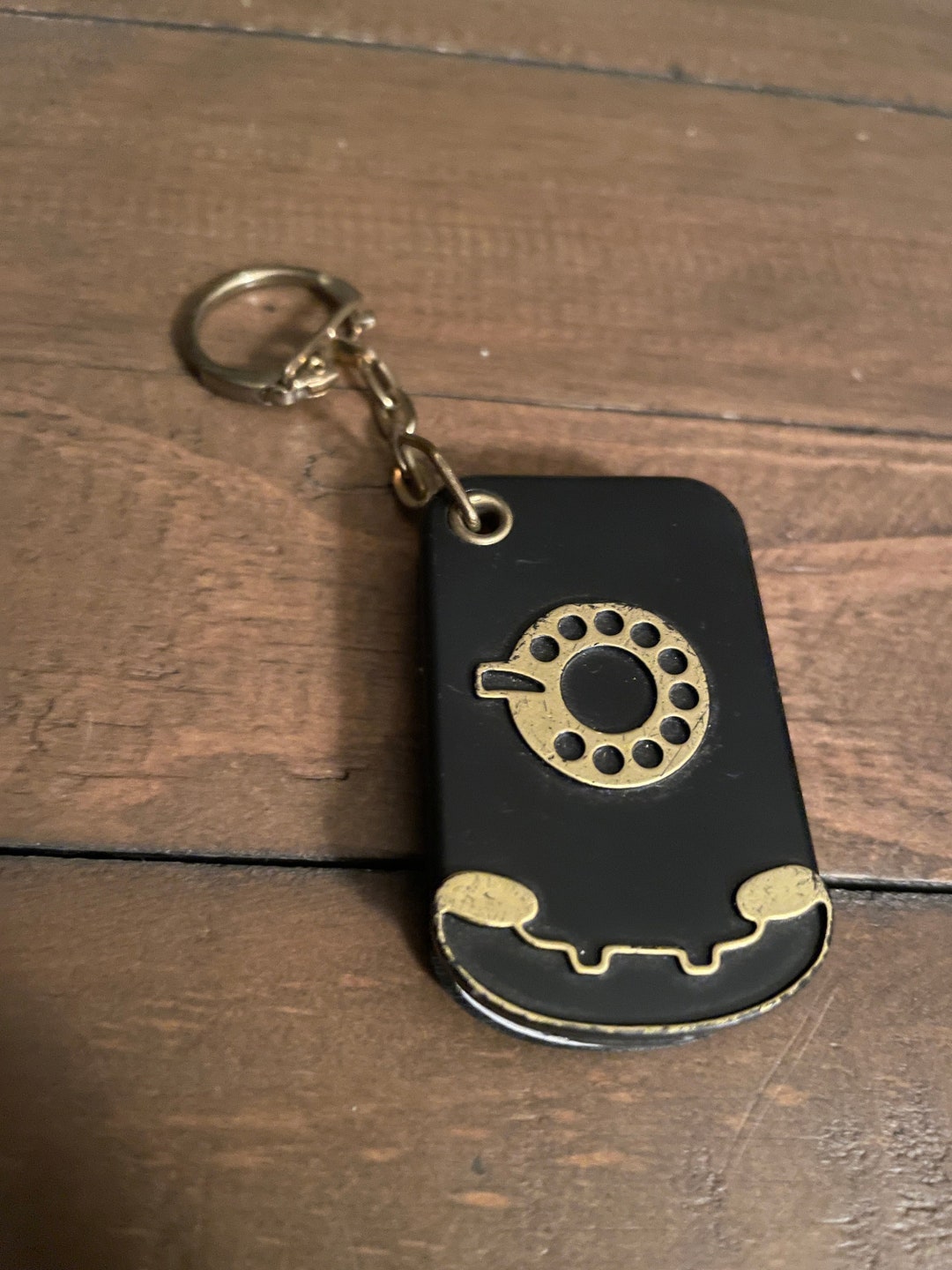Plastic Rotary Phone Address Book Keychain Etsy