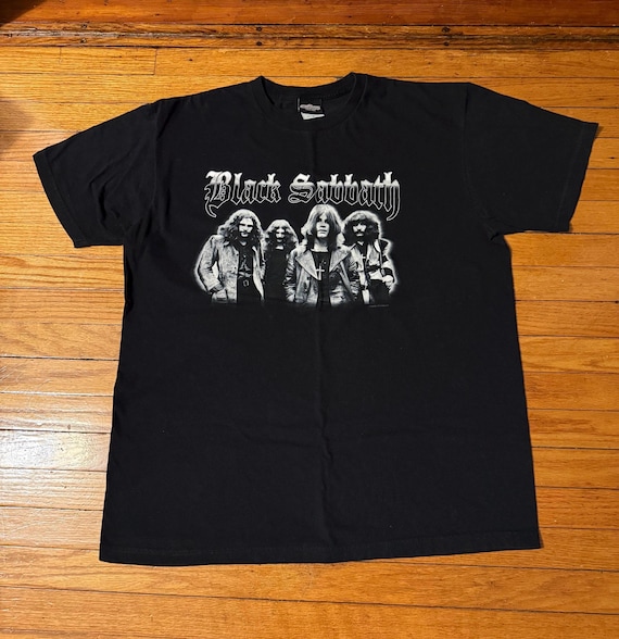 Vintage Y2K Black Sabbath T-shirt, Winterland XL - Etsy