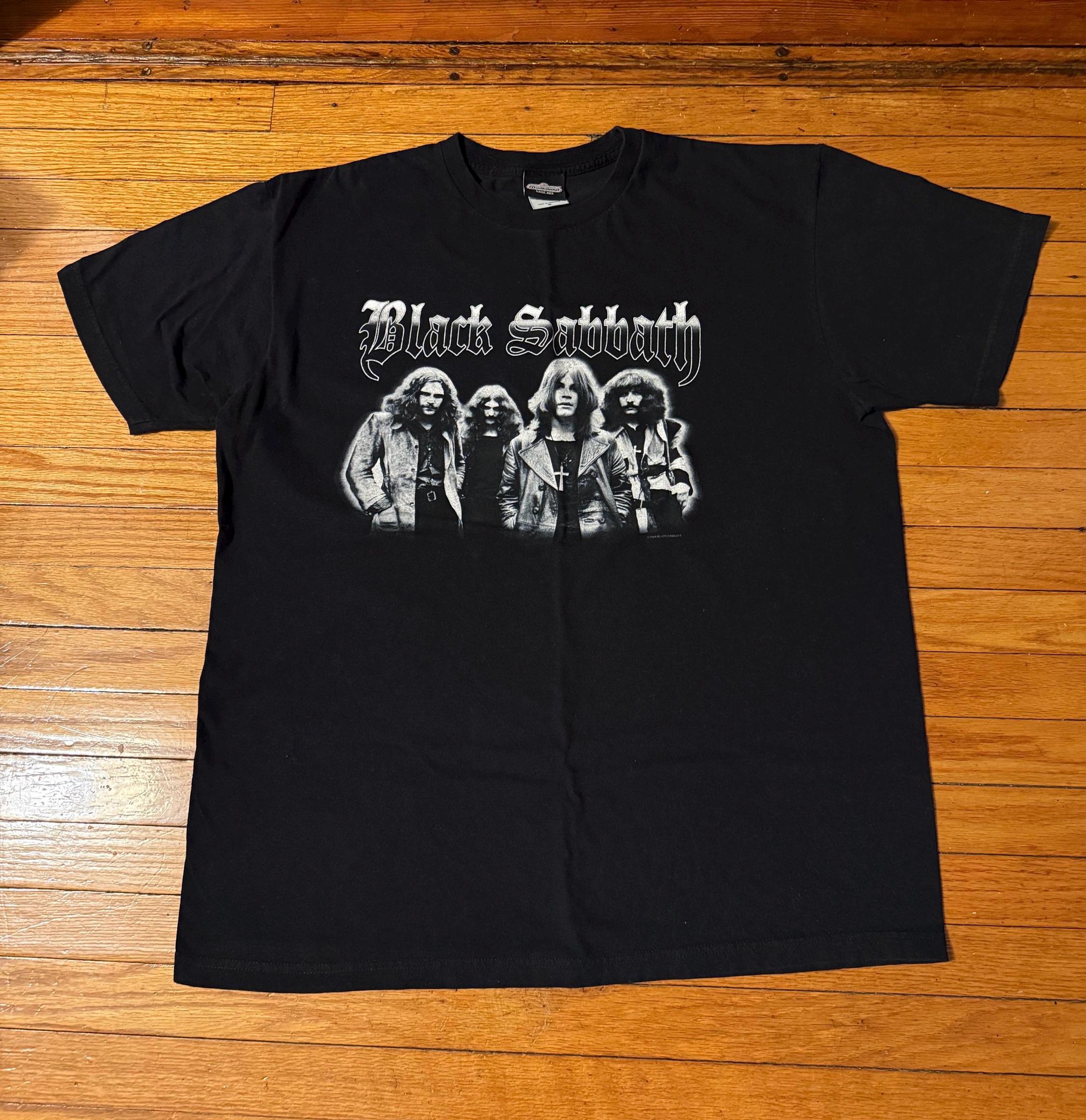 Vintage Y2K 2004 Black Sabbath T Shirt. Winterland, Tag Size XL
