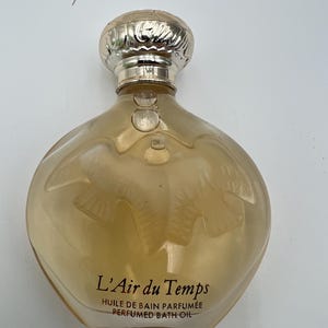 Vintage Nina Ricci l’air du temps perfume Bath Oil Double Dove Huile De Bain