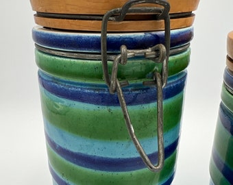 1970's〜80's　Baldelli/ バルデッリ 陶器キャニスター 1970's〜80's Baldelli/ バルデッリ 陶器キャニスター｜Yahoo
