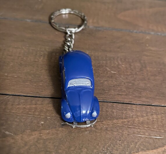 Vintage Volkswagen Beetle 1948 Die Cast Blue Keychain by Kerico Etsy Canada