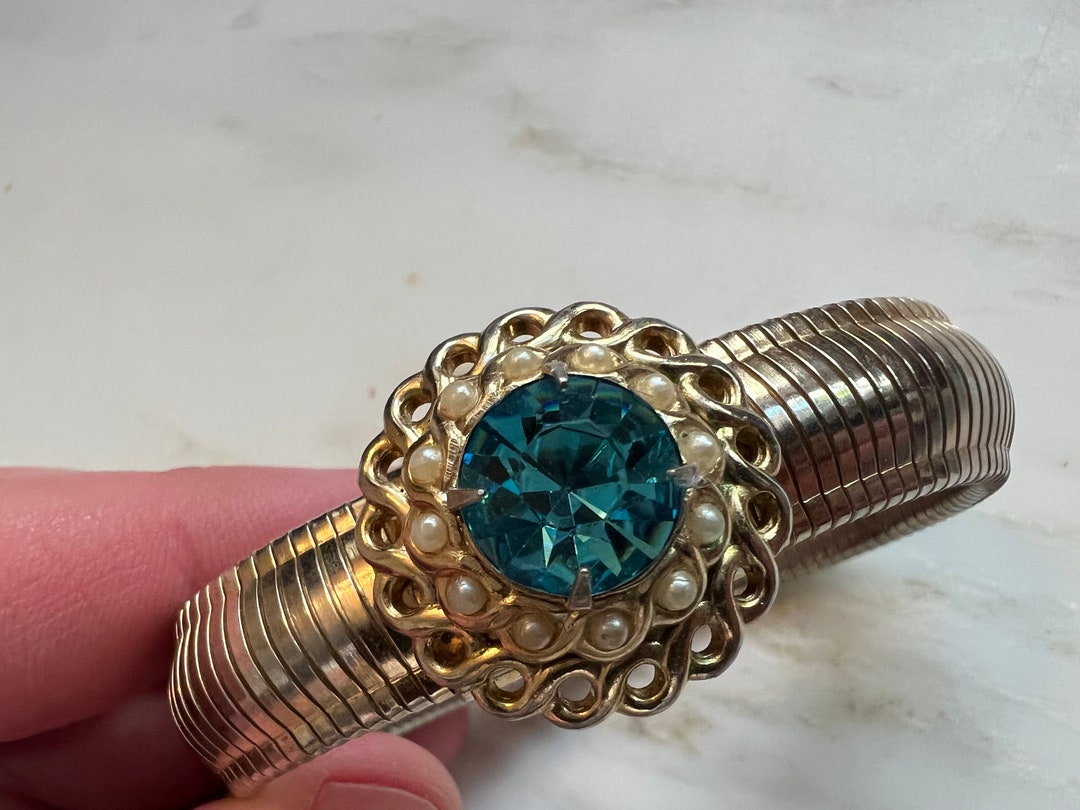 Coro Pegasus Wide Bracelet with Thermoset by Coro main image 1