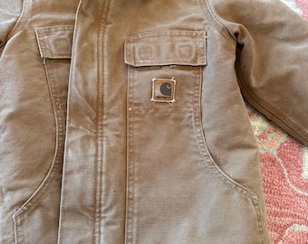 Vintage early 2000s kids Carhartt jacket size 8 Medium