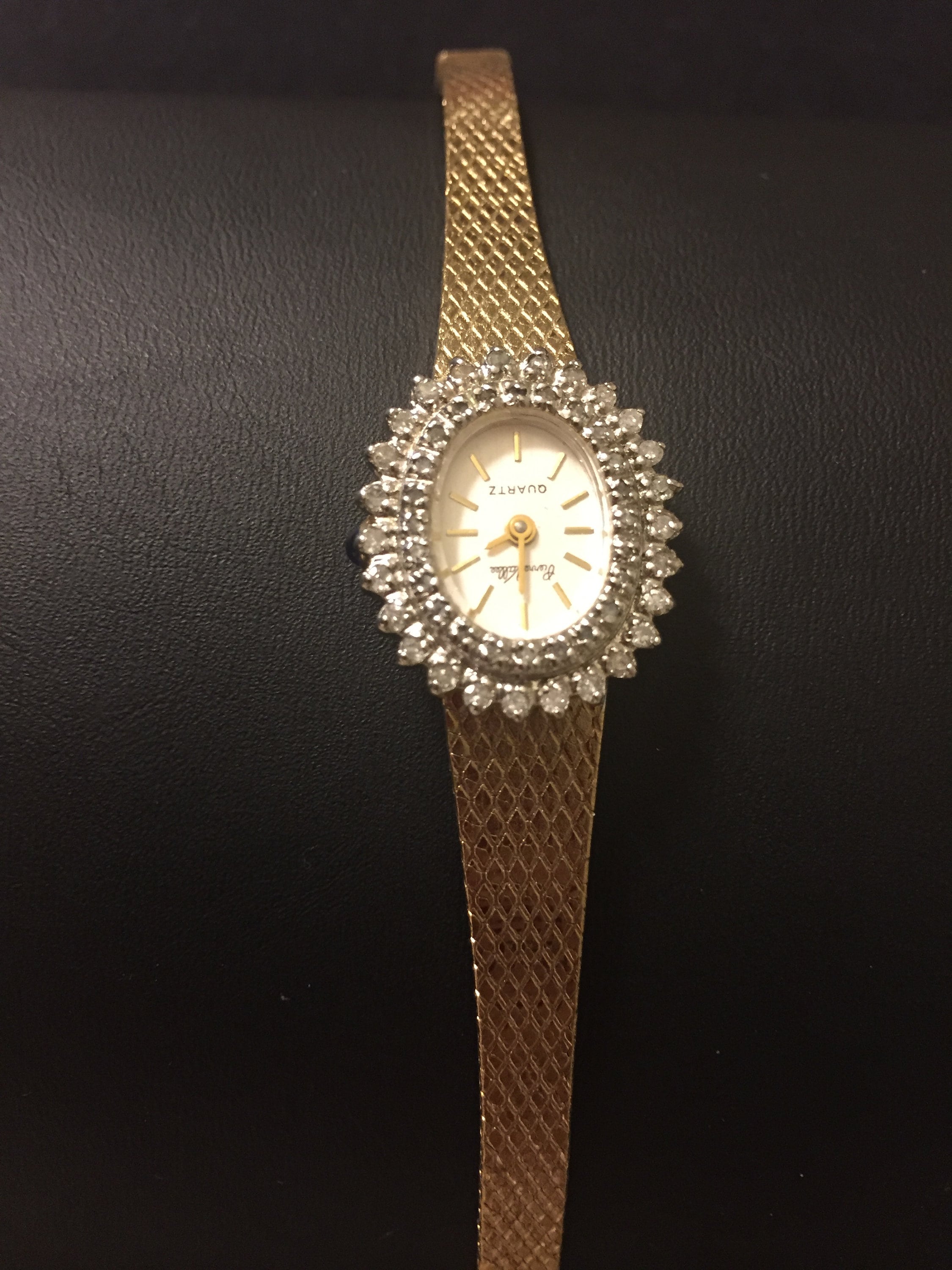 Vintage Pierre Vallee Womens Diamond Watch - Etsy