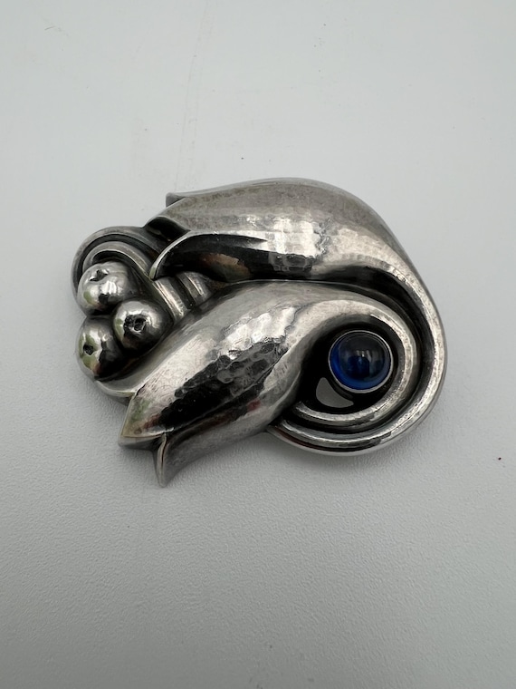 ジョージジェンセン チューリップ ブローチ 100C GEORG JENSEN