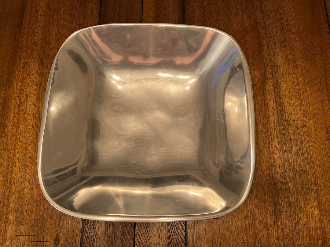 お盆 アンティーク Vintage Nambe 575 Square Serving Bowl - Etsy