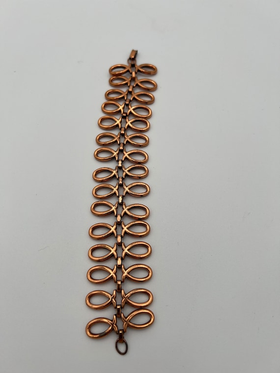 Vintage Renoir copper link bracelet