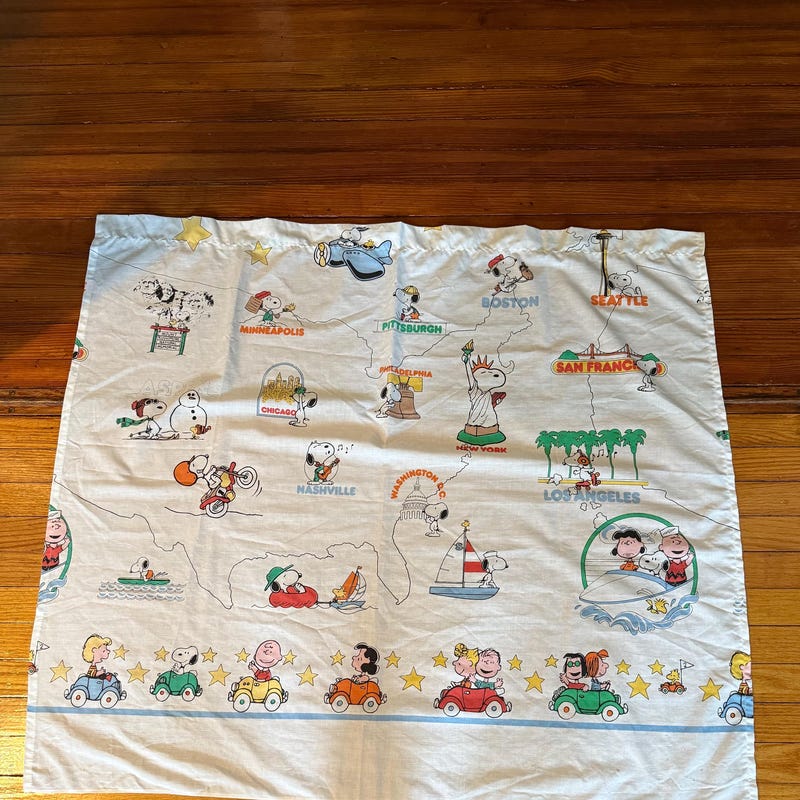 Snoopy Panel - Etsy