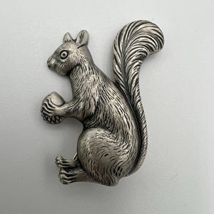 Vintage Danecraft Sterling silver squirrel brooch