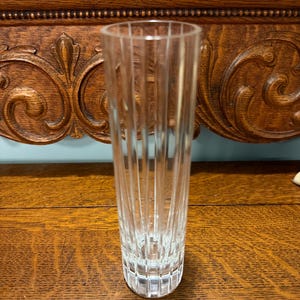 Baccarat Crystal Harmonie bud vase 7 inches made in France