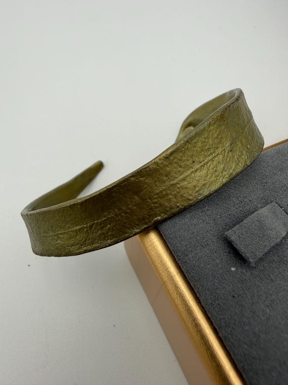 Michael Michaud eucalyptus leaf cuff bracelet - image 4