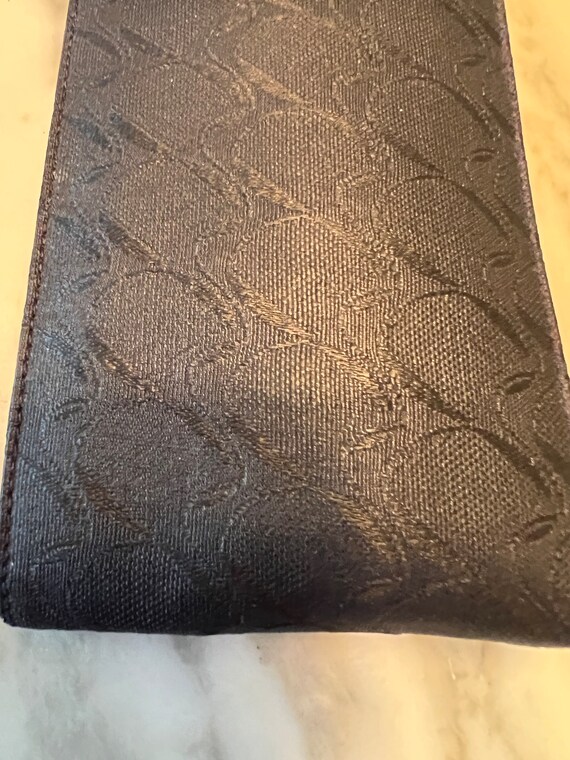 Vintage Movado made in Italy embossed leather glasses… Gem