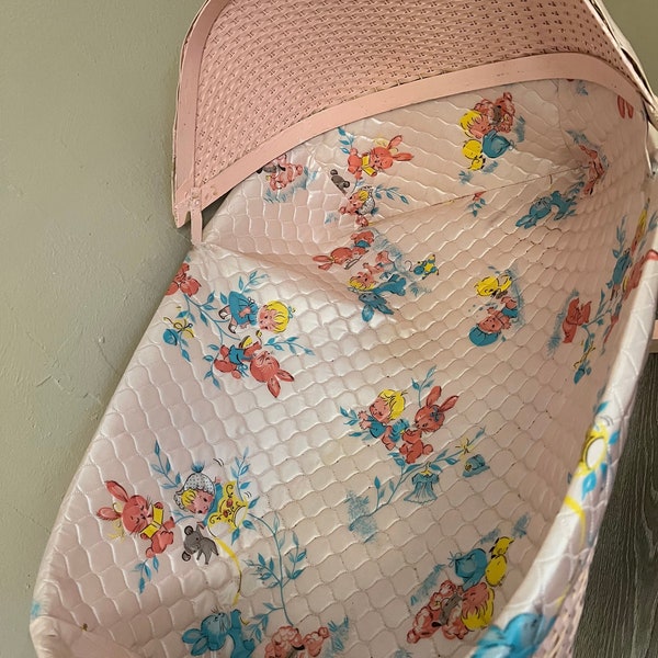 Doll Bassinet - Orchid Pink