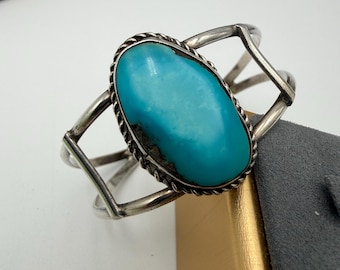 Authentic DC Thomas Sterling Silver hair clip w\\ Turquoise stones Vintage NAVAJO STERLING Silver w TURQUOISE Stick HAIR  main image 3