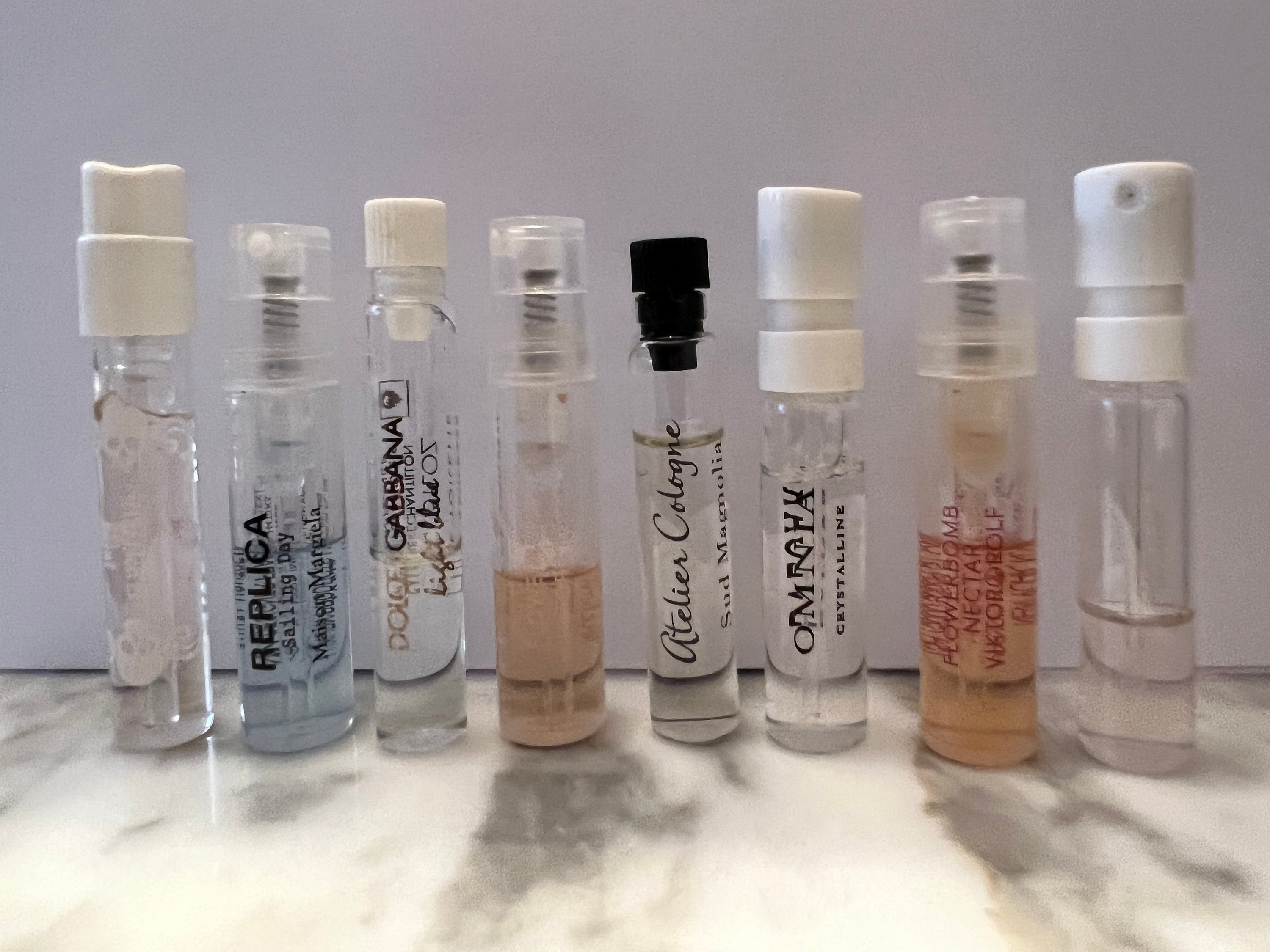 Set of 15 Mini Perfume Samples of Varying Scents and Designers Etsy
