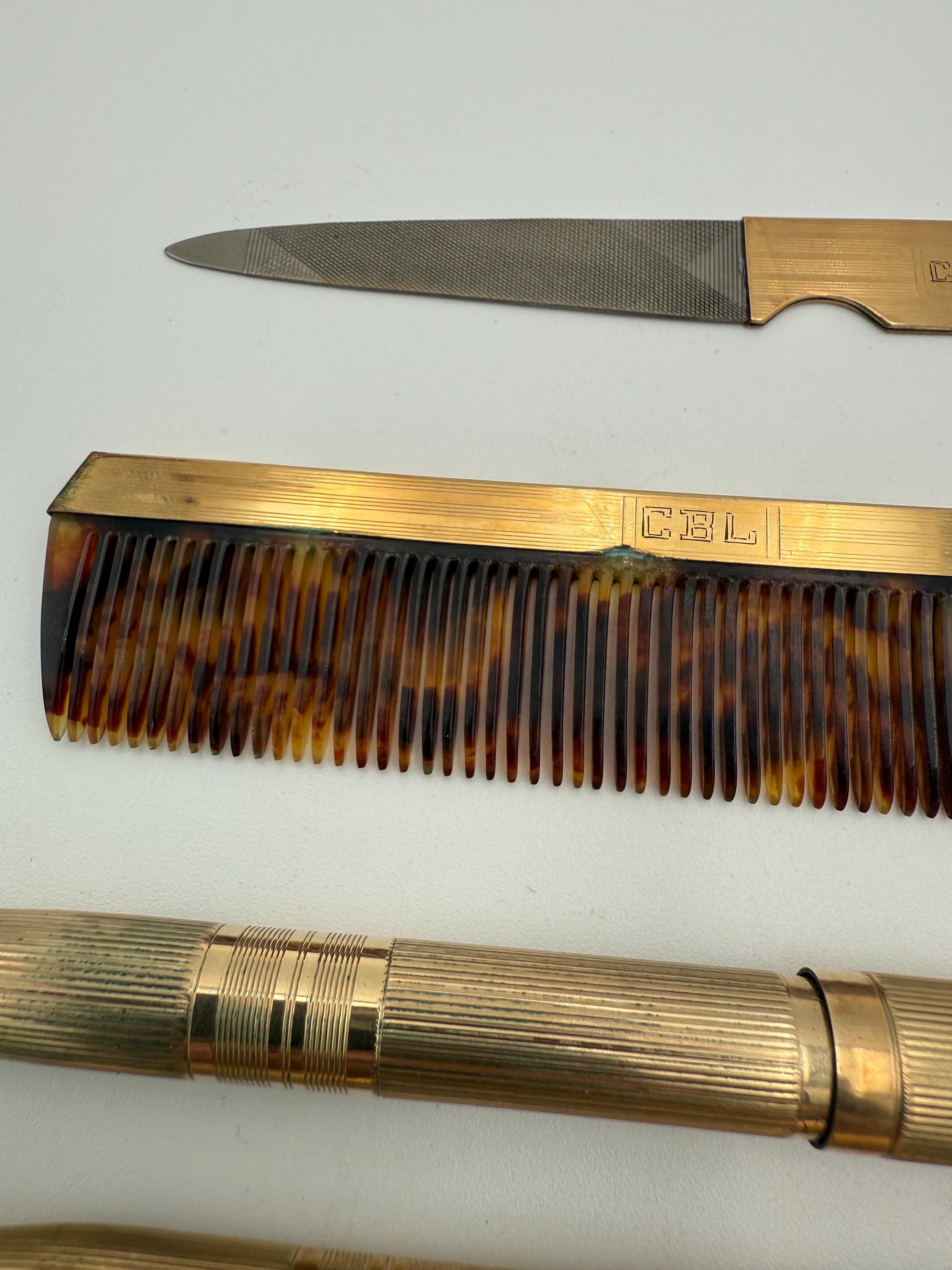 Buy Vintage Swan Mabie Todd 14k Gold Nib Fountain Pen Set