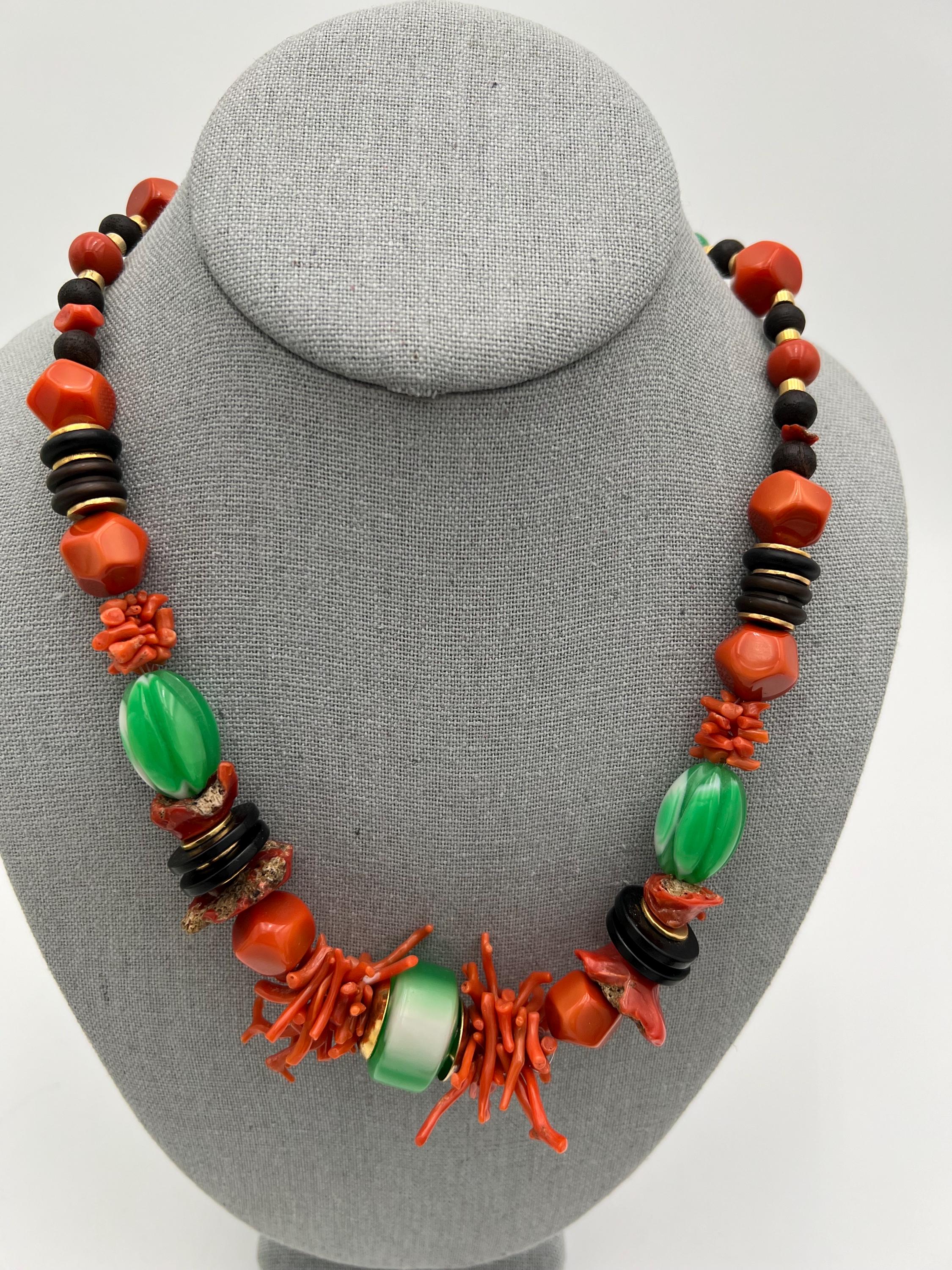 Sautoir (collier Long) Vintage Signé Bozart - Italie - Occasion