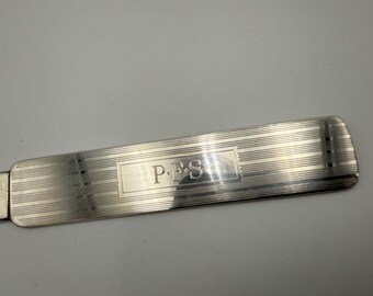 Vintage Tiffany Co Sterling Silver Letter Opener 61 Grams and 9.5