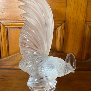 Lalique Rooster - Etsy