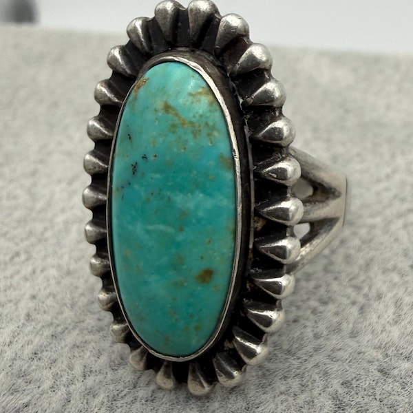 Vintage Bell Trading Sterling Silber Ring türkis Größe 57