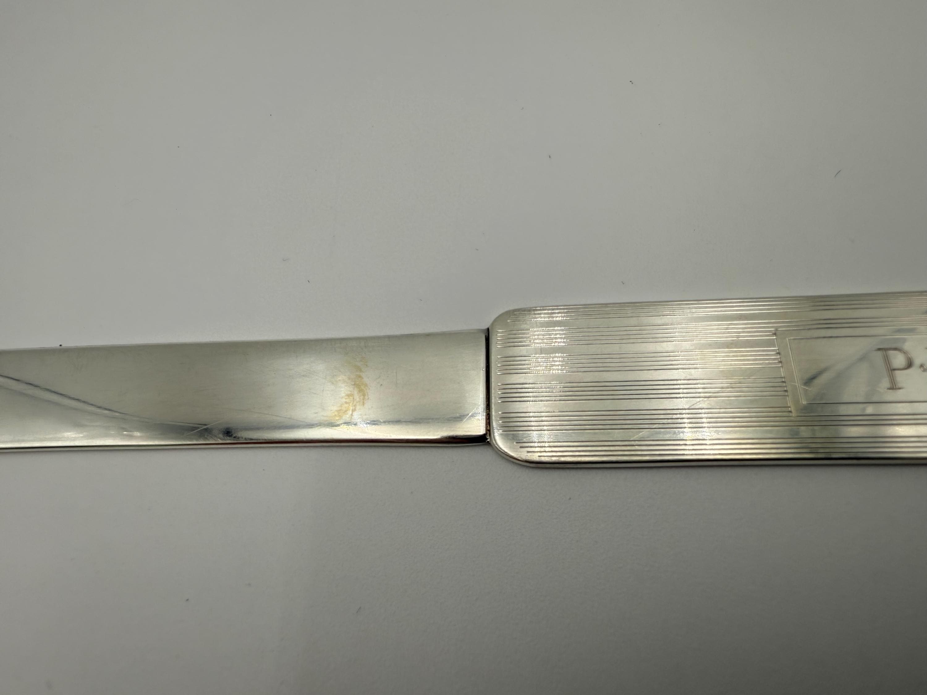 Vintage Tiffany Co Sterling Silver Letter Opener 61 Grams and 9.5