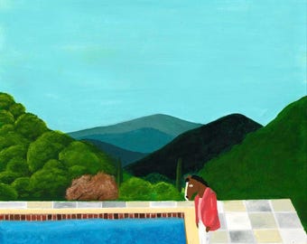 Retrato de un caballo (Estanque con dos caballos)