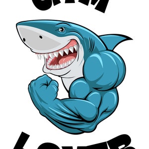 Gym Shark, Gym Lovers, Lifting Weights, Natty, body building, Strong, power lifting, fitness ,Download File,svg, eps, png, ai