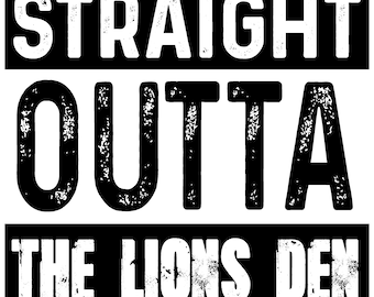 Tout droit sorti de la fosse aux lions, Michigan, Lions, Detroit Football, Unleash The Beast, Team Lions, Lions Den, fichier instantané, svg, eps, png, ai,