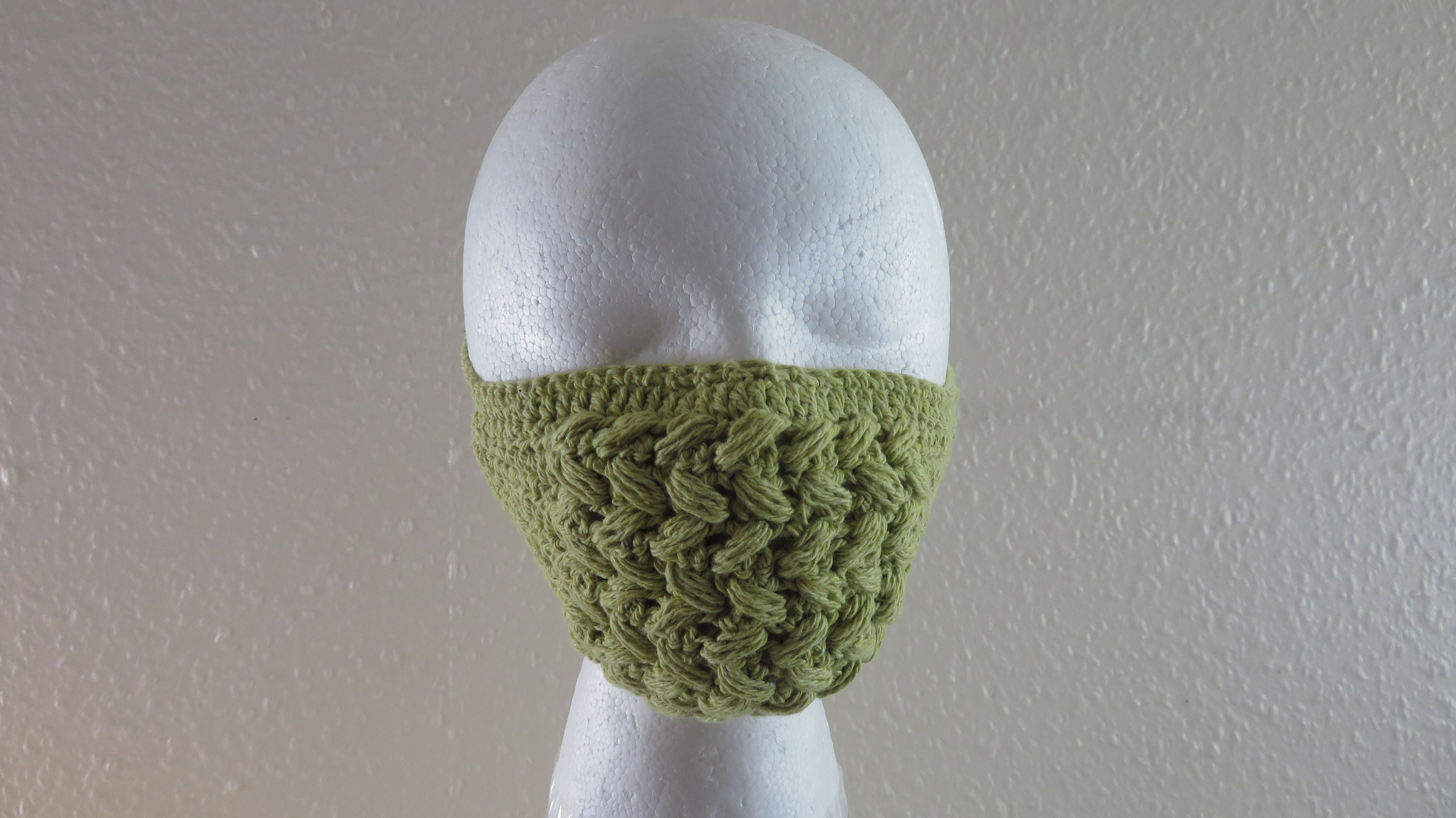 Crochet face masks Etsy
