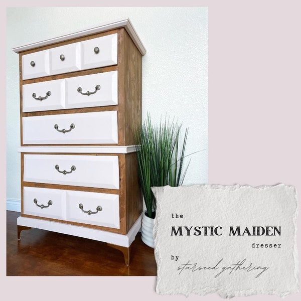 SOLD // Mystic Maiden Dresser