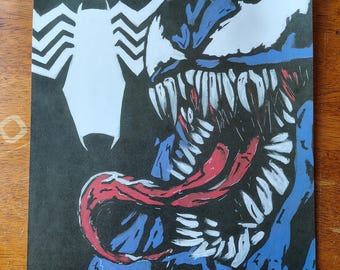スパイダーマン ヴェノム ポスター プリント アート - Etsy 日本