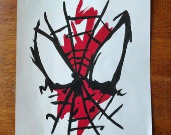 スパイダーマン ヴェノム ポスター プリント アート - Etsy 日本