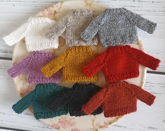 Trui voor Maileg-muis. Kleding voor Maileg-muis.